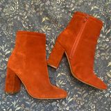 Urban Outfitters Burnt Orange Ankle Boots Photo 0