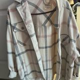 Ashley by 26 Pink And Grey Shacket Photo 0