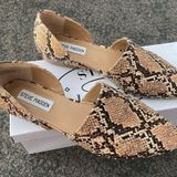 Steve Madden snake printed studded dorsays flat Photo 0