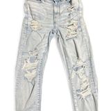 American Eagle Hi Rise Distressed Jeggings Photo 0