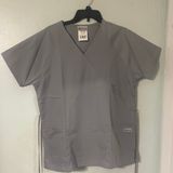 Uniform Advantage NWT Gray Scrub Top Photo 0