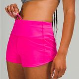 Speed Up High Rise Lined Short 2.5” Sonic Pink Size 18 Photo 0