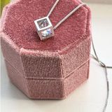 Nordstrom 925 Floating Diamond Necklace Photo 0