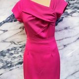 J.Crew  dress wool crepe ruched bodice sheath with cap sleeves  Photo 0