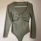 Abercrombie & Fitch Cutout Bodysuit Photo 0