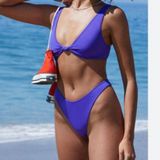 PacSun Blue Hour Purple Bikini Set Photo 0