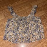 Patrons of Peace  Floral Tank Top Size Medium Photo 0