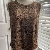 Pendleton Vintage Tiger Print Floral Tank Top & Skirt Matching Set Photo 0