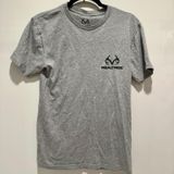 Realtree  - Grey and Black Logo Tee - Brand new, never worn! Photo 0
