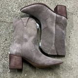 Kaanas New  Porto Block Heel Cowboy Boot Brown Size 7 Photo 0