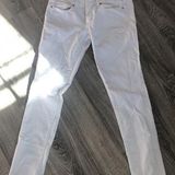 American Eagle  White Skinny Jeans Photo 0