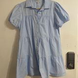 Blue Shift Dress Photo 0