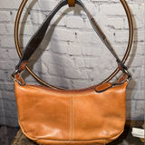 Fossil  Georgia Bulldogs Dawgs Tan Mini Bag Photo 0