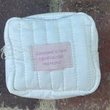 Free People quilted mini cosmetic makeup bag Photo 0