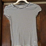 American Eagle Outfitters Striped Baby Tee Photo 0