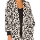 Jack by BB Dakota  Top Cat Faux Fur Animal Leopard Coat Photo 0