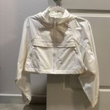 Alo Yoga  Cropped Playmaker Jacket - Ivory Photo 0