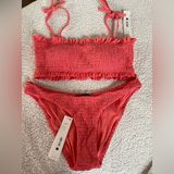 Bloomingdales 2pc bathing suit 100%  exclusive size S Photo 0