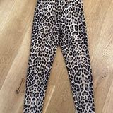 LPA  Miley Legging in Leopard Print Faux Suede Photo 0