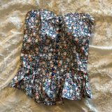 Monteau Floral Bustier Top  Photo 0