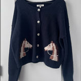 Vigoss Horse cardigan  Photo 0