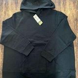 Ideology  Pullover Hoodie Women's Pockets Drawstrings Black Plus Size 3X Photo 0