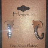 Elements Fine Silver Plated Earrings Photo 0