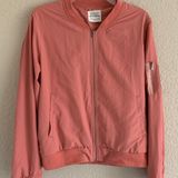 Ashley Outerwear Pink Zip Up Jacket Size XL Photo 0
