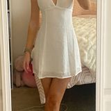 Princess Polly White Mini Dress Photo 0
