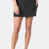 The North Face Sz L Black Flashdry Athletic Mini Skort Skirt Photo 0