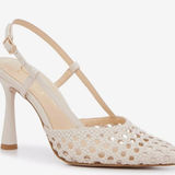 Jessica Simpson  Woven Slingback Pumps Photo 0