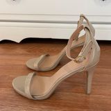 Wild Pair Size 8.5 Beige Heels Photo 0