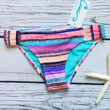 California Waves  Multi Printed Side-Tab Hipster XS Photo 0