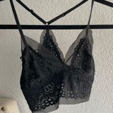 Aerie Black Halter Bralette Photo 0