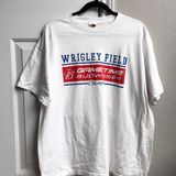 Fruit of the Loom WRIGLEY FIELD BUDWEISER CHICAGO BASEBALL T SHIRT TEE Photo 0