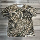 Hanes Vintage Camouflage Camo Short Sleeve Tee Shirt Photo 0