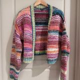 Wild Fable  Colorful Knit Cardigan Size Medium Photo 0