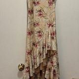 Rare vintage y2k dress ruffles floral small Paris Pink Photo 0