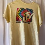 Yellow Graphic Tee Photo 0