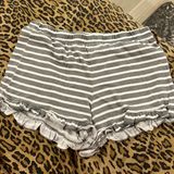 Elle striped sleep shorts Photo 0