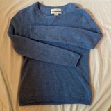 Ellen Tracy Blue Cashmere Sweater Photo 0