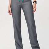 FIGS  Women’s Livingston Basic Scrub Pants Small Gray Photo 0