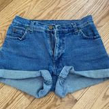 Jean Shorts Blue Size 4 Photo 0