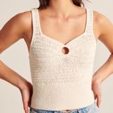 Abercrombie & Fitch Crochet Cutout Tank Photo 0