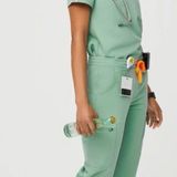 FIGS Yola skinny scrub pants limited edition Jade Size XS PO #1171 Career nurse Photo 0