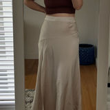 Banana Republic  Satin Skirt Midi Slip Photo 0