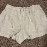 Aerie Offline White Sweat Shorts Photo 0