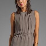 Theory EUC 100% Silk Sleeveless Jethria Top Photo 0