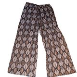 Jordan Taylor Jordon Taylor Snakeskin Wide Leg Pants Photo 0