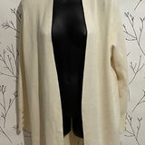 Cyrus  Cream Open Front Cardigan Photo 0